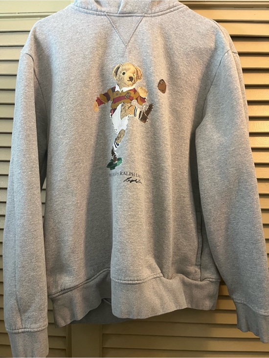 Ralph Lauren Other - Ralph Lauren Gray Polo Bear Crewneck Sweater with Rugby Bear